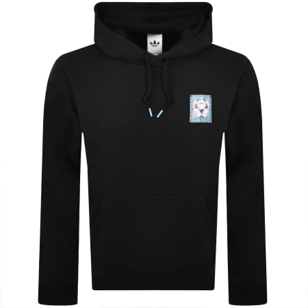 adidas Originals Graphic Logo Hoodie Black | Mainline Menswear us
